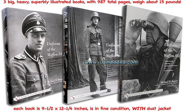 UNIFORMS OF THE WAFFEN-SS, Michael D. Beaver